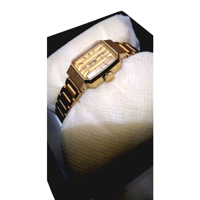 Jam Emas Seiko Perempuan Original Manual Winding