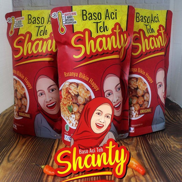 

Paket Ekslusif Baso Aci Teh Shanty original boci yamin teh shanty Khas Garut Tulang Rangu Pedas Denny Cagur