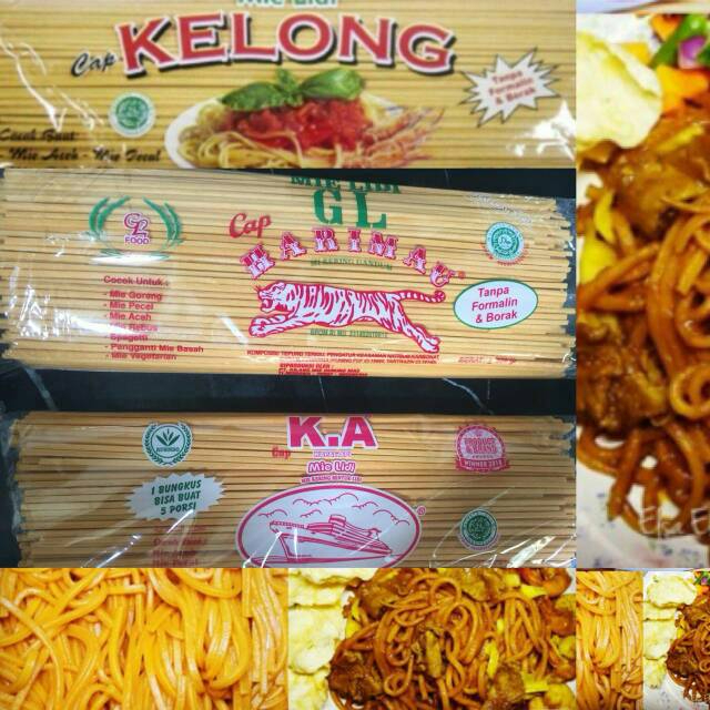 

Mie lidi untuk Mie Aceh, Pecal dll 500 gr