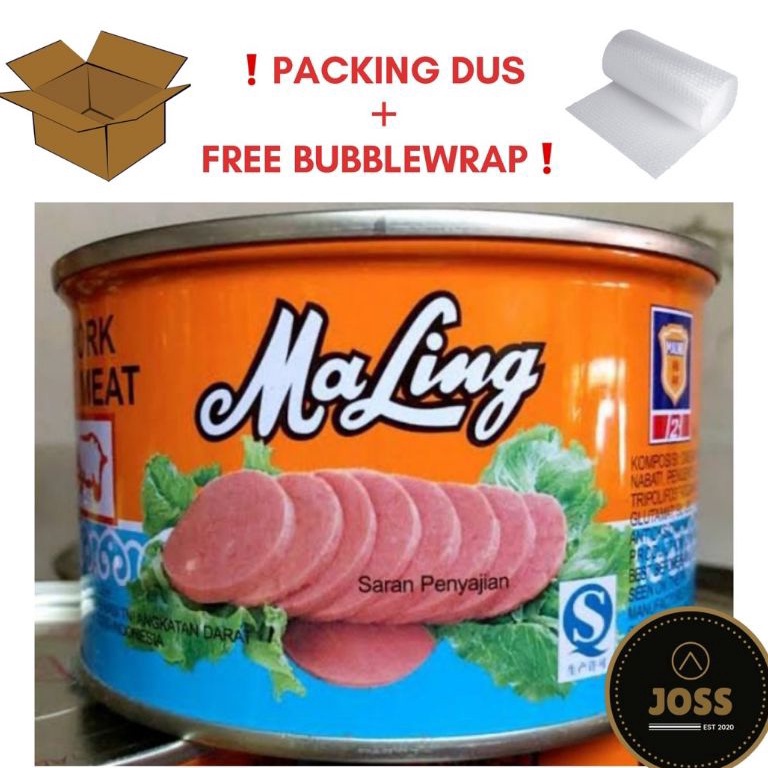 

Model Baru Ham Maling TTS 397gr Kaleng Besar Original Exp September 225 NON HALAL