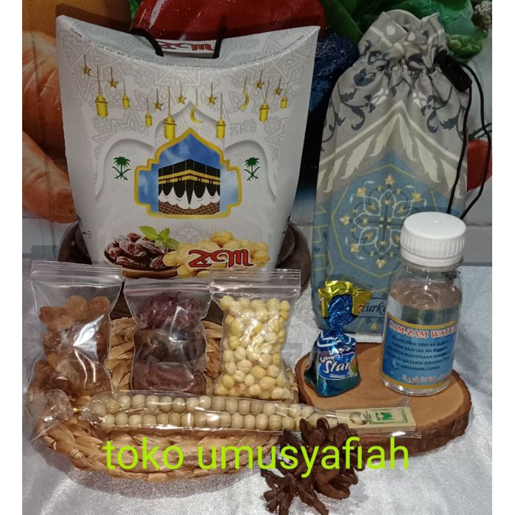 

Fresh Product paket oleh oleh haji dan umroh mewah paket souvenir paperbag