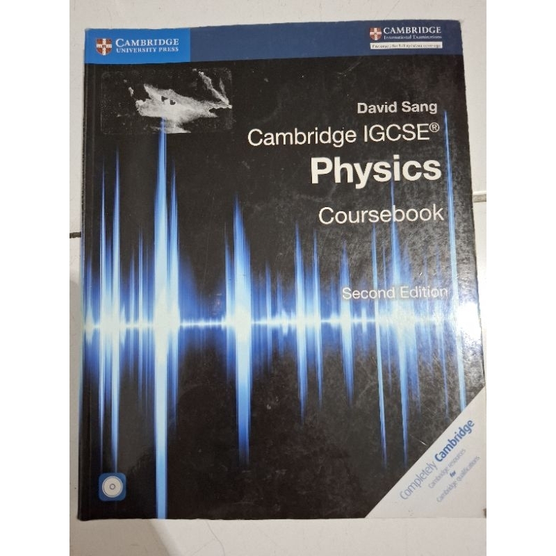 

Cambridge IGCSE Physics Coursebook Second Edition David Sang Original Preloved