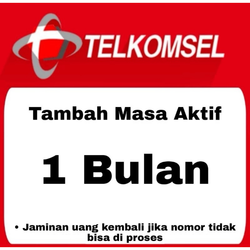 Perpanjang / Tambah Masa aktif simpati Telkomsel 1 tahun 360 hari 180 hari 90 hari 30hari