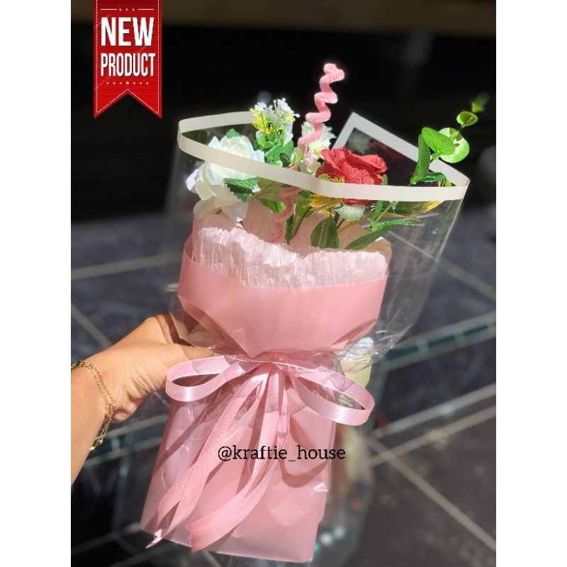 

(READY) buket wisuda / buket korea / pearl bucket / hadiah kado ulang tahun anniversary sempro