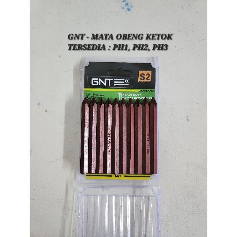 GNT Mata Obeng Ketok PH1 PH2 PH3 / Mata Obeng Tumbuk