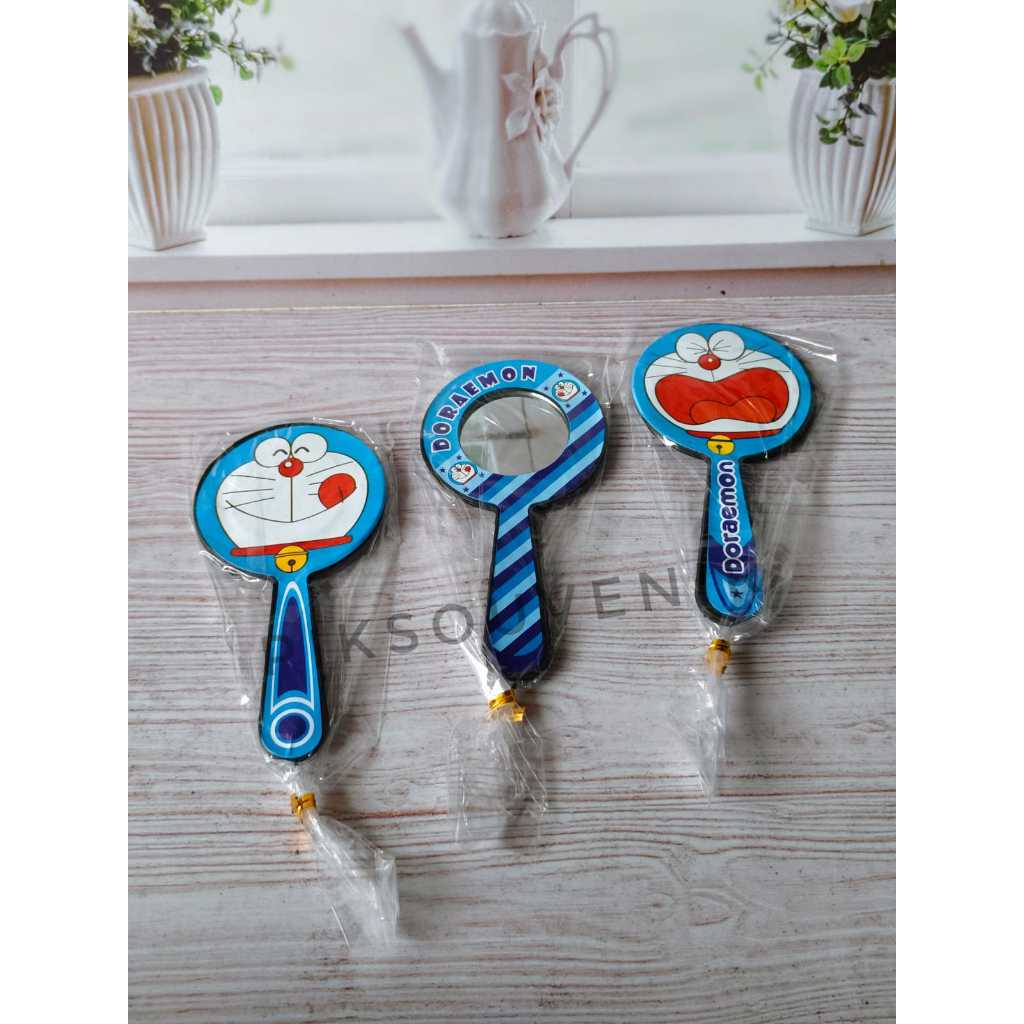 1 PACK 50 PCS SOUVENIR PERNIKAHAN KACA DORAEMON SOUVENIR PERNIKAHAN CERMIN SOUVENIR PERNIKAHAN UNIK