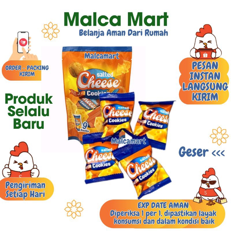 

Salted Cheese Cookies Naraya ENAK.10 gram