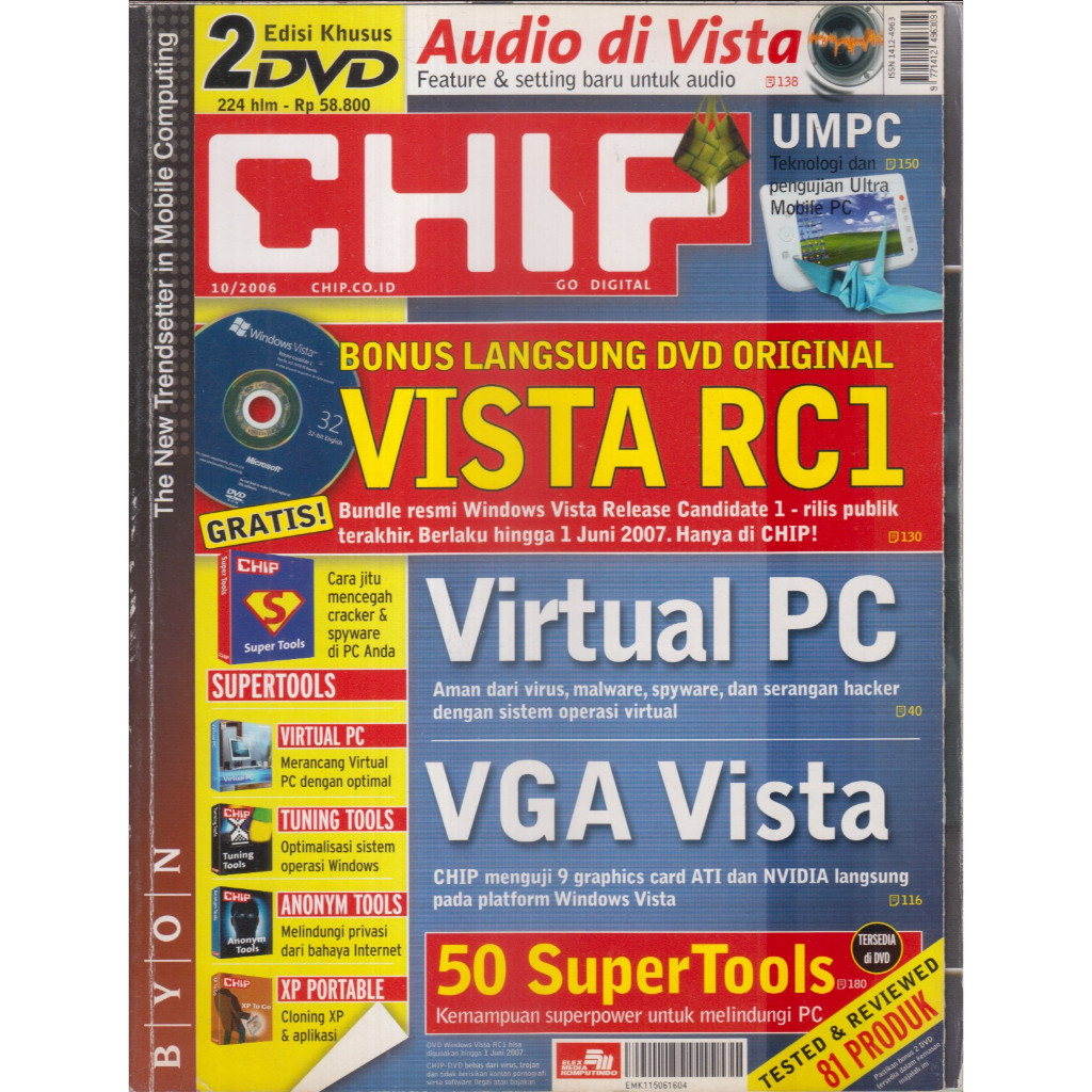 MAJALAH CHIP NO. 138 OKTOBER 2006