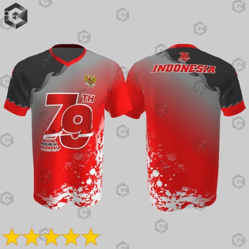 Jersey Agustus/jersey merah putih