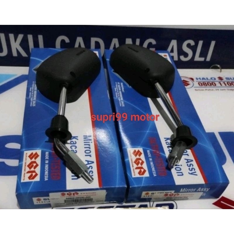 Spion Set kanan kiri Suzuki Shogun 125 Smash 110 Asli Original SGP