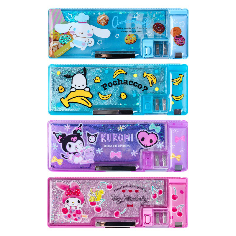 

Kotak Pensil Ori Sanrio Kuromi Poccacho Melody Cinnamonroll Kotak Pensil Organizer Sanrio