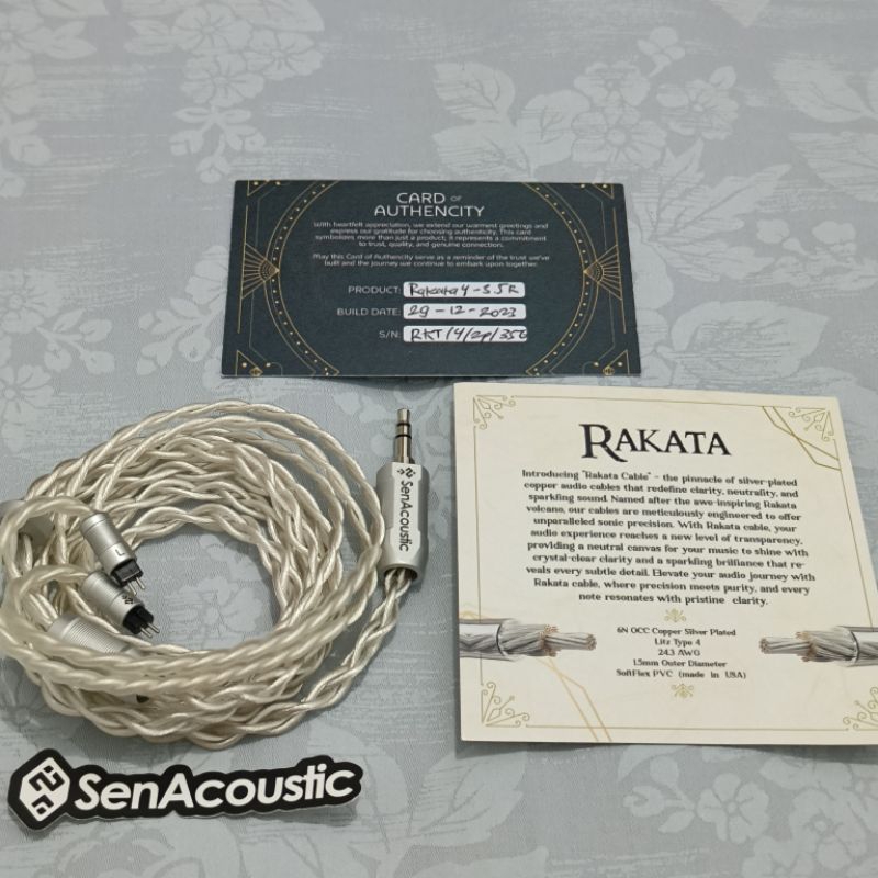 Senacoustic Rakata SPC Full Rodium Second