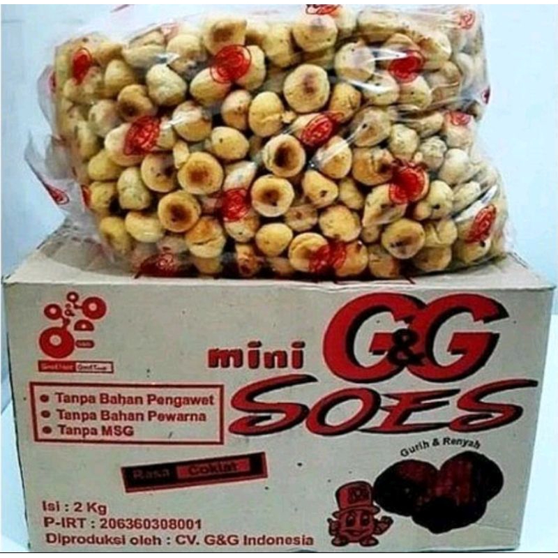 

soes coklat GG isi 250g