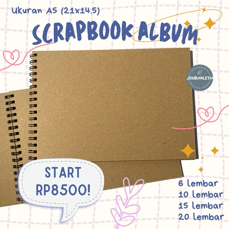 

Scrapbook Album Notebook Catatan Hadiah Anniversary Ulang Tahun Valentine Sahabat