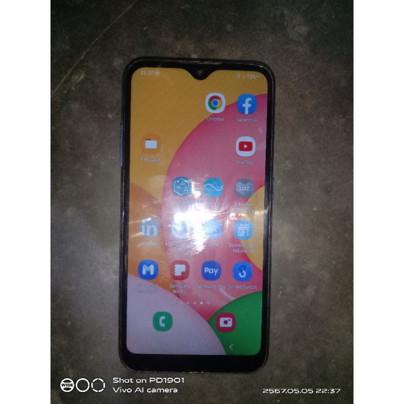 Hape Android Samsung A01 Ram 2/32