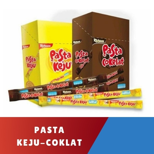 

Nabati Richeese Pasta Keju Coklat 8gram