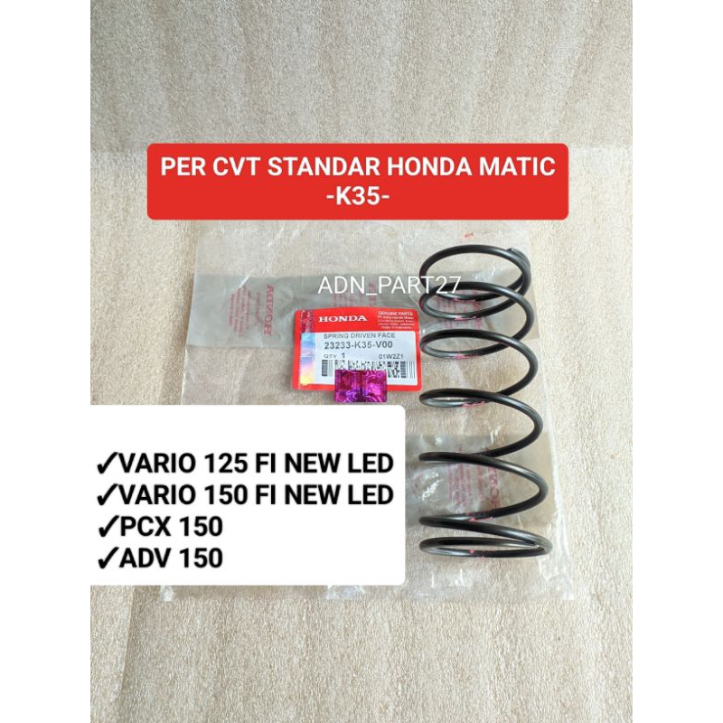 Per cvt standar (K35) Vario 125 fi LED/Vario 150 fi/PCX 150/adv 150