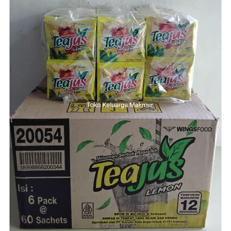 

TEAJUS RENTENG dari WINGSFOOD 10 Sachet @7 Gram