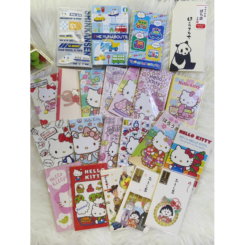 

Amplop Sanrio Asli, Envelope Sanrio karakter japan asli, Angpao Sanrio asli Japan, Original japan sanrio