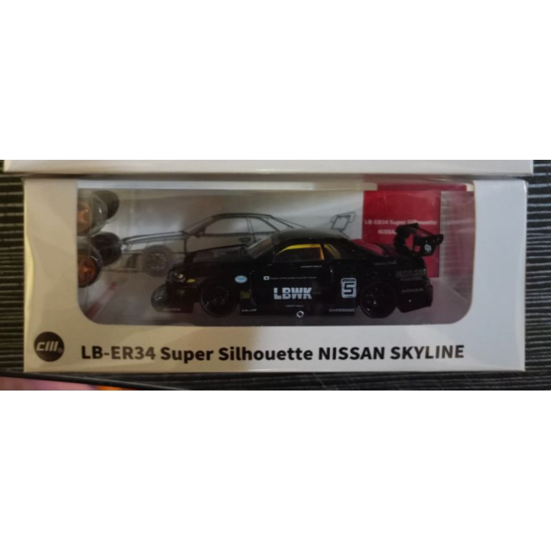 DIECAST CM MODEL ER 34 LBWK BLACK