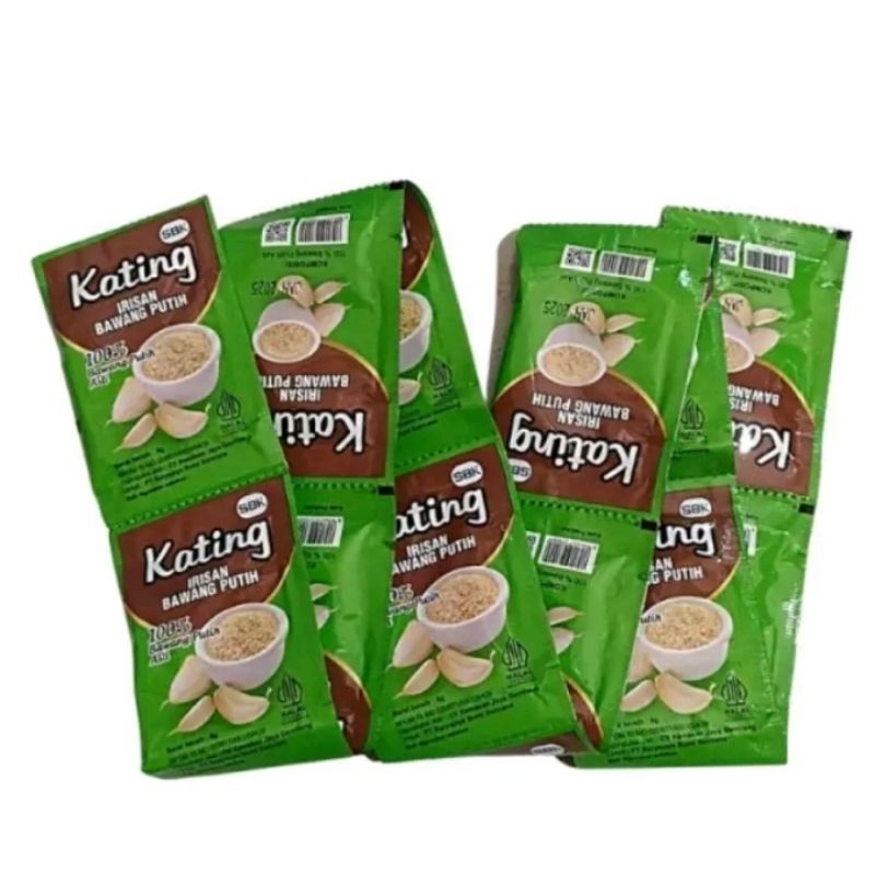 

KATING# IRISAN BAWANG PUTIH ASLI 12pc (serenceng)