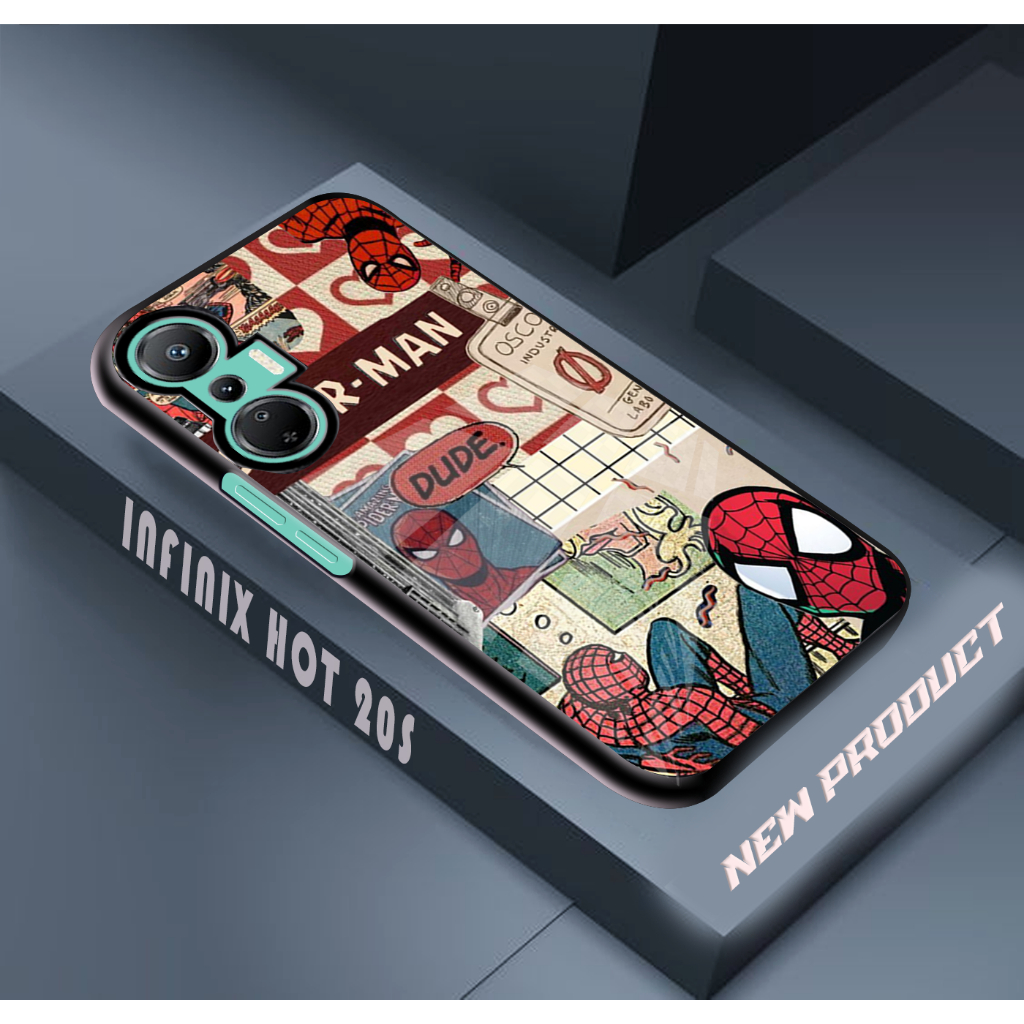 Case INFINIX HOT 20S 2022 TERBARU [SPIDERMAN] Casing INFINIX HOT 20S - Case Hp INFINIX HOT 20S TERBA
