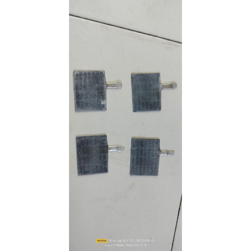 PLAT SEL AKI MOTOR NEGATIF (-) UKURAN 3,5Ah