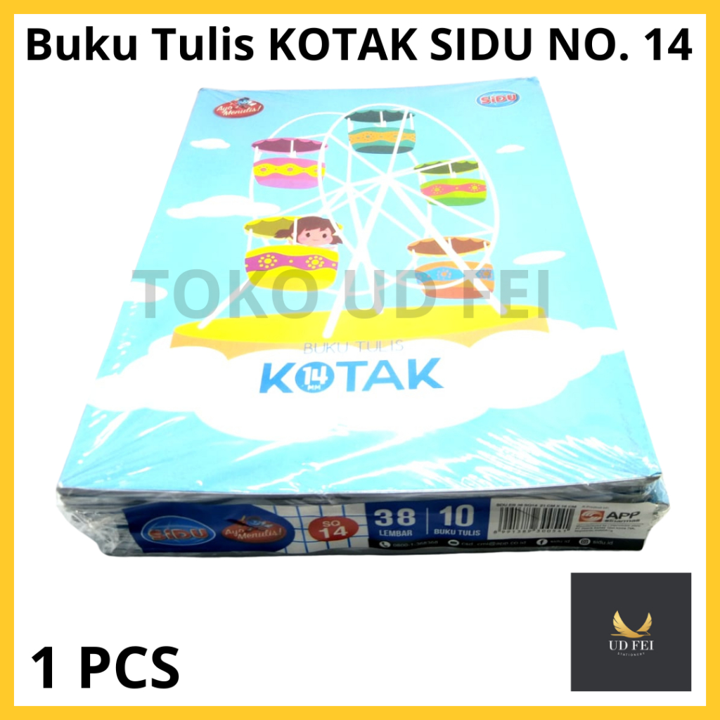 

(1 PCS) BUKU KOTAK BESAR/ Buku Kotak NO. 14 SIDU/ Buku Kotak Matematika