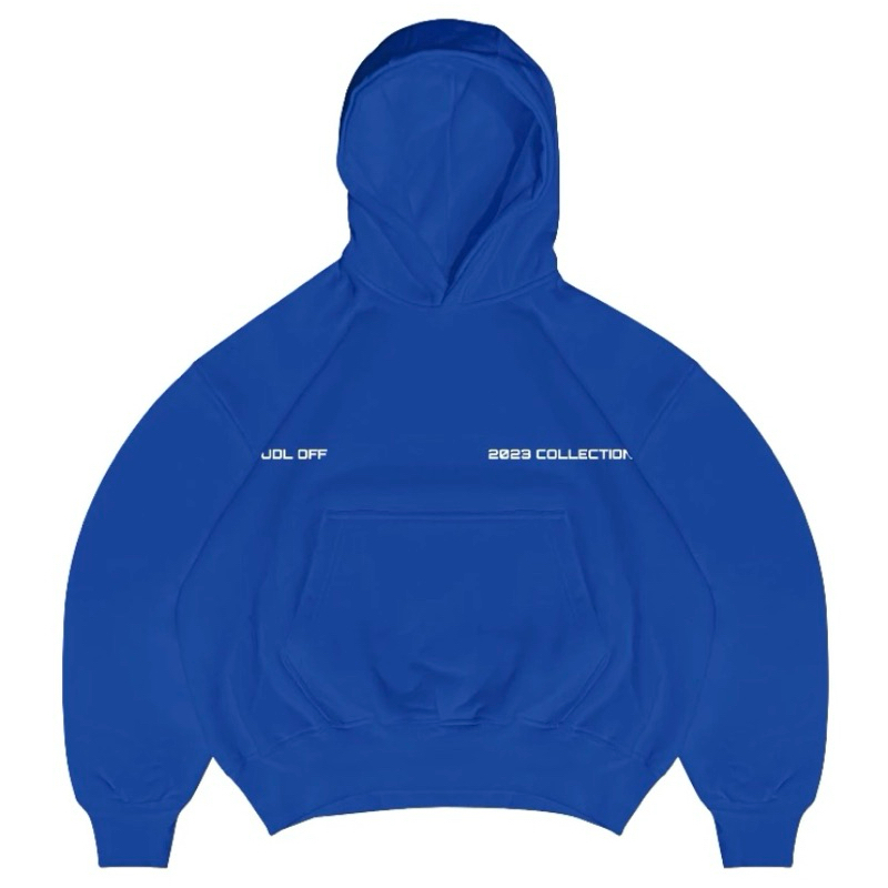 Hoodie Boxy Blue 2023/Hoodie Boxy fit