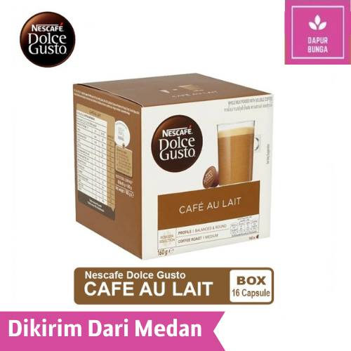 

Capsule NDG Nescafe Dolce Gusto Cafe Au Lait Original Nestle 1 Box