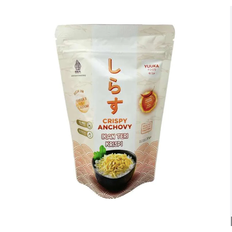 

Yuuka Food Teri Crispy 30gr / Cemilan MPASI anak