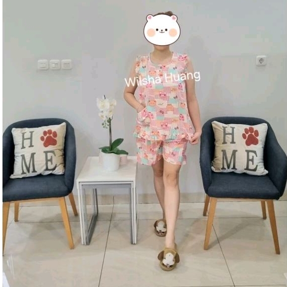 Baju Tidur Sunly Yukensi Size 20 ● Jumbo Size 3L youMe