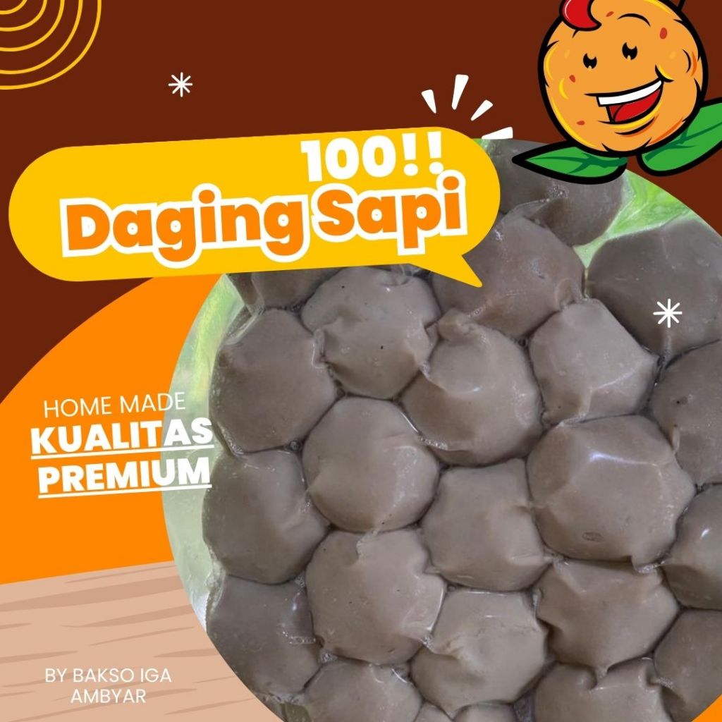 

Bakso Daging Sapi Premium Home-made 250 gr