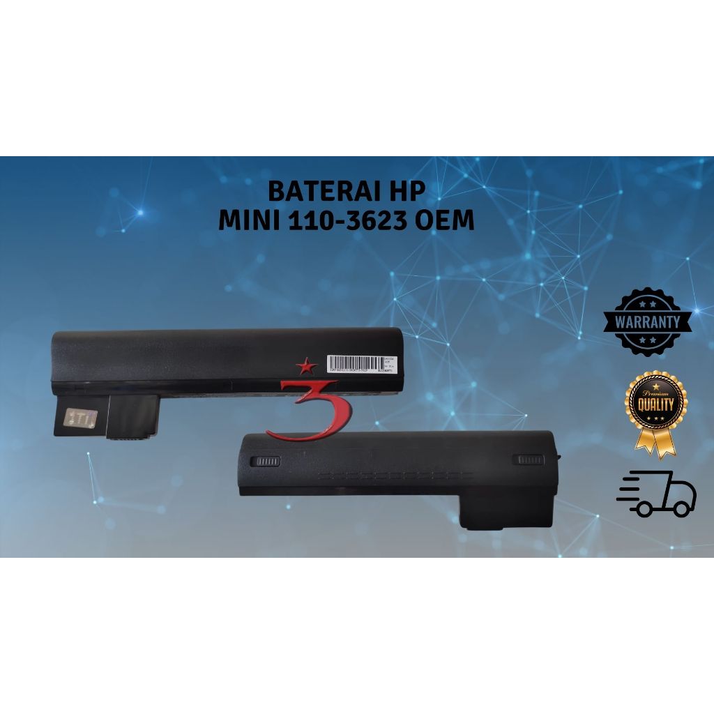 Baterai HP Mini 110-3500, 110-3550,110-3550TU, MINI 210-2000, ED06-OEM