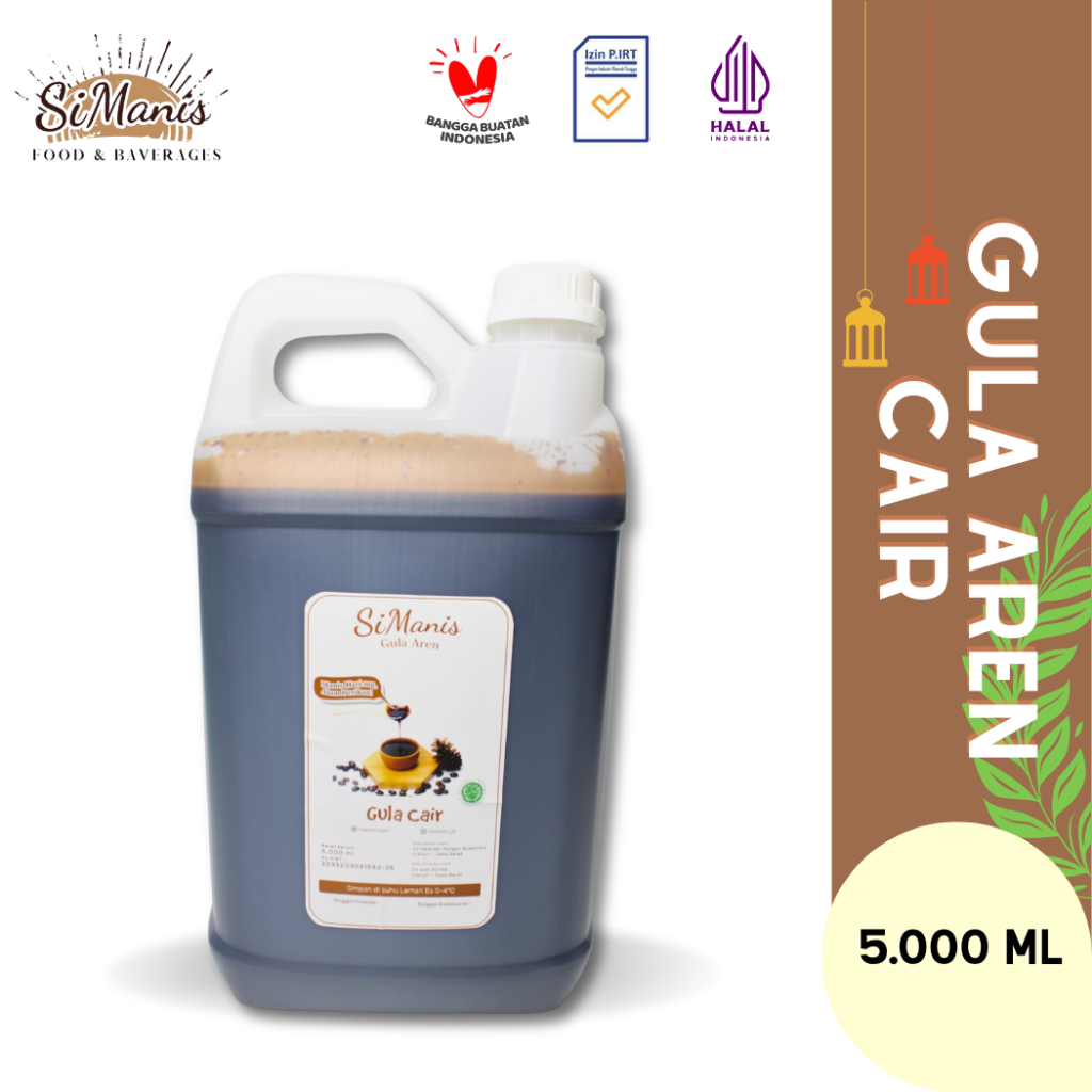 

Gula Aren Cair 5 Liter SiManis