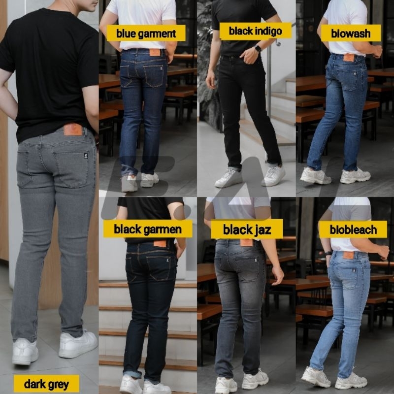 Celana Jeans Pria Skinny/Streech/Slimfit/Soft jeans Premium