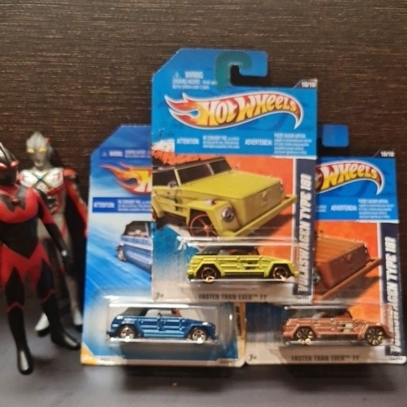 hot wheels Volkswagen type 181 set of 3