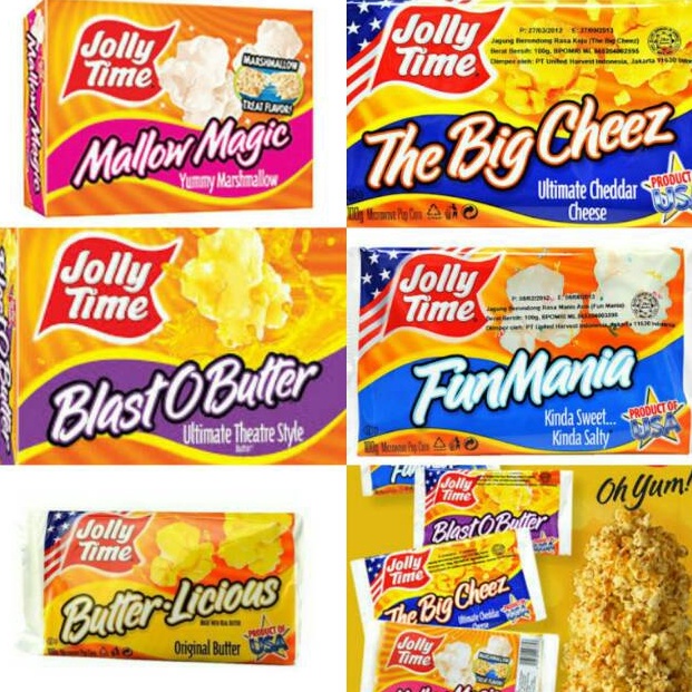 Jolly Time Popcorn Jolly Time Popcorn enak HALAL Popcorn murah