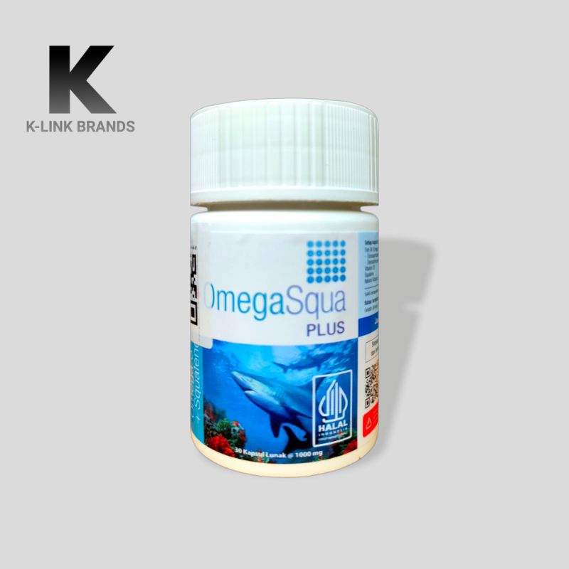 

K Omega Squa Plus Original Omega Squa K Link Minyak Ikan Omega 3 Klink