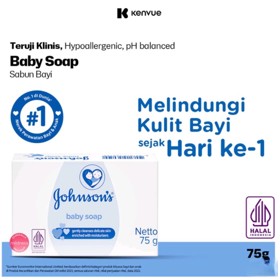 JOHNSON'S Milk + Rice Baby Soap