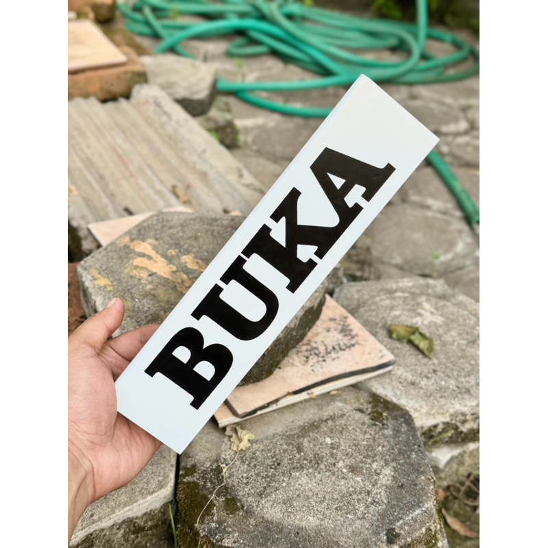 

AKRILIK MEJA INFO BUKA OPEN BAHAN TEBAL