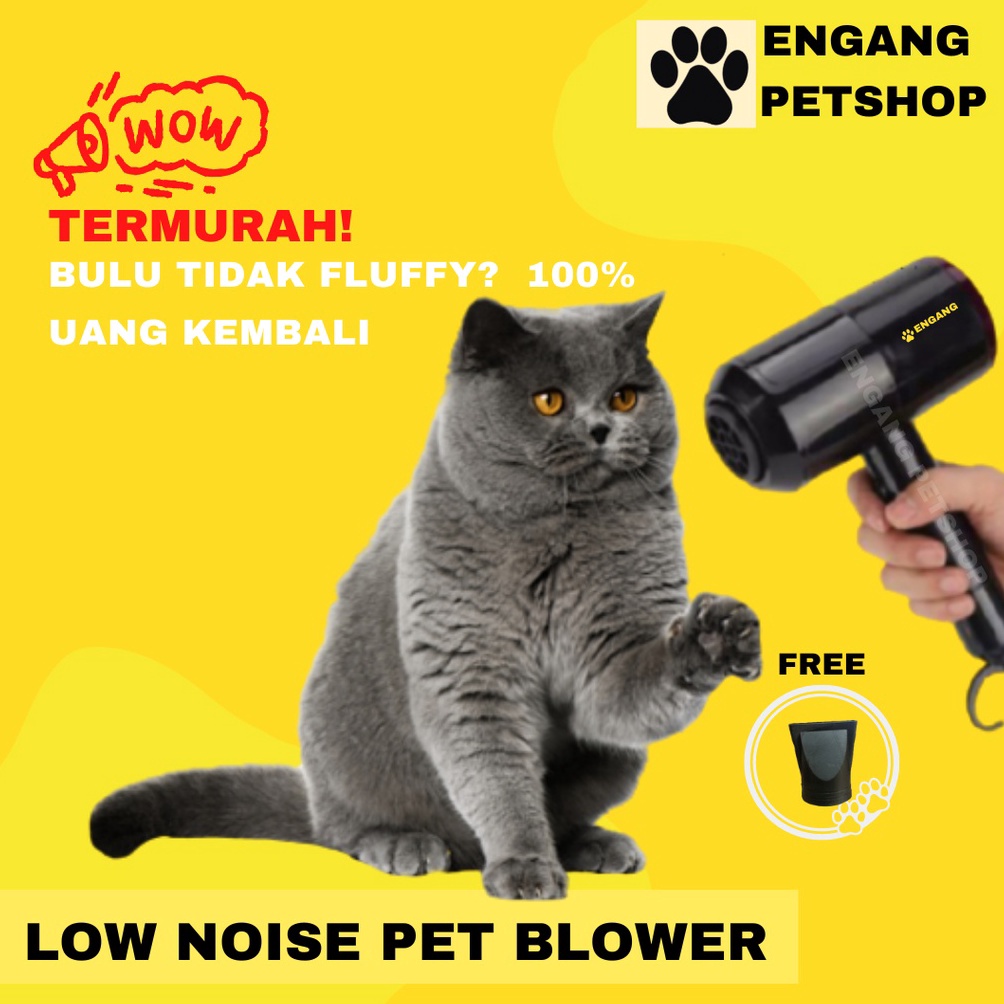 ART S27C Pet Blower Grooming Kucing Anjing Anti Bising Hair Dryer Kucing Anjing Anti Bising