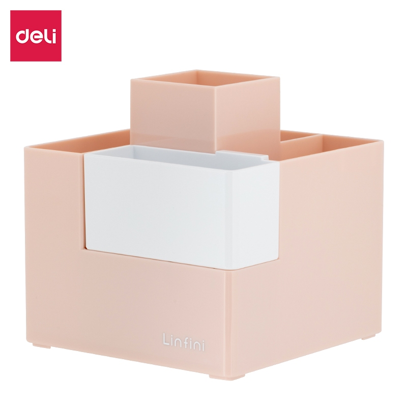 

Deli Pen Stand/Pen Holder Linfini EZ072 - Pink
