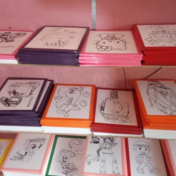 

ART R33Q Paket 2 Styrofoam lukis list lakban