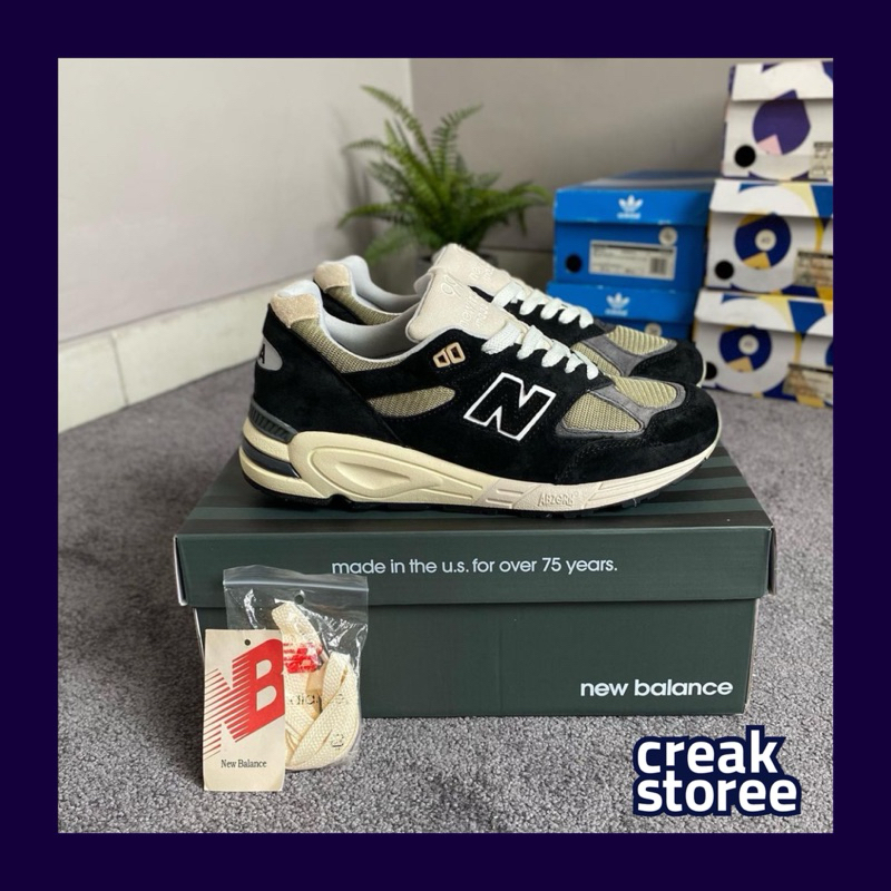 NEW BALANCE 990v2 USA TEDDY SANTIS BLACK TRUE CAMO