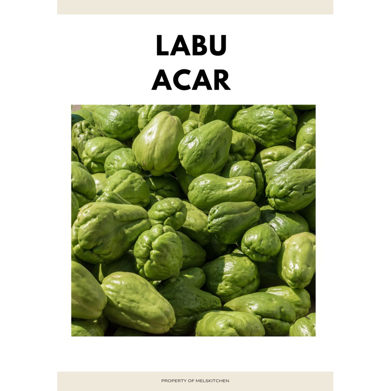 

labu baby acar lalapan sayur 500gr