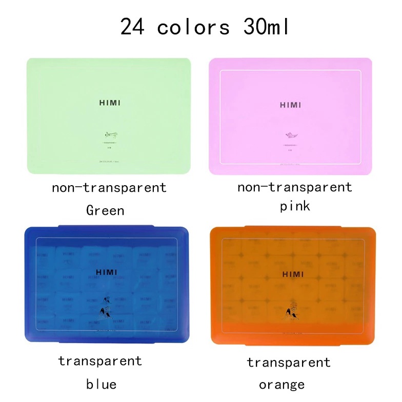 

ART W26E MIYA HIMI GOUACHE SET 24 COLOURS X 3ML