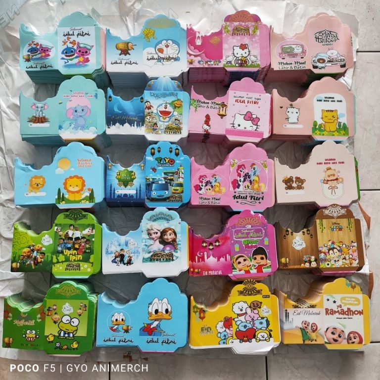 

KODE W4Q 1kg dapat 1 lembar Amplop lebaran 224 Medium Lengkung