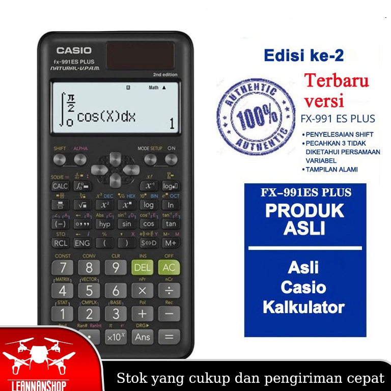 

ART H23P Kalkulator Scientific Casio ilmiah FX991EX991ESPlus Kalkulator Casio Scientific Calculator Casio Scientific