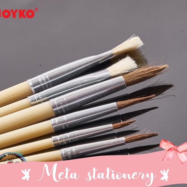 

Buruan Stok Brush Kuas Cat Air Lukis Acrylic Joyko BR1